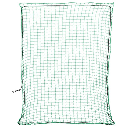 Aanhangwagennet elastisch touw 3x2,5 m polypropeen groen