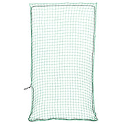 Trailer net elastic rope 4.5x2.5 m polypropylene green