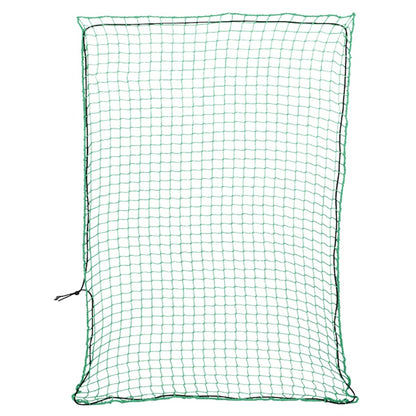 Aanhangwagennet elastisch touw 4x3 m polypropeen groen