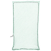 Trailer net elastic rope 6x3 m polypropylene green