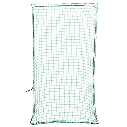 Aanhangwagennet elastisch touw 6x3 m polypropeen groen