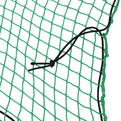 Aanhangwagennet Elastisch Touw Polypropeen 1 4 x 4 m Groen