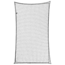 Aanhangwagennet elastisch touw 2,1x1,25 m polypropeen zwart