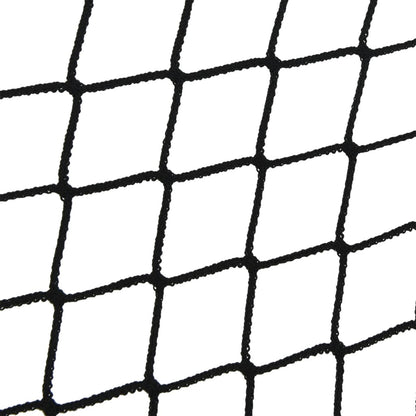Aanhangwagennet elastisch touw 2,1x1,25 m polypropeen zwart