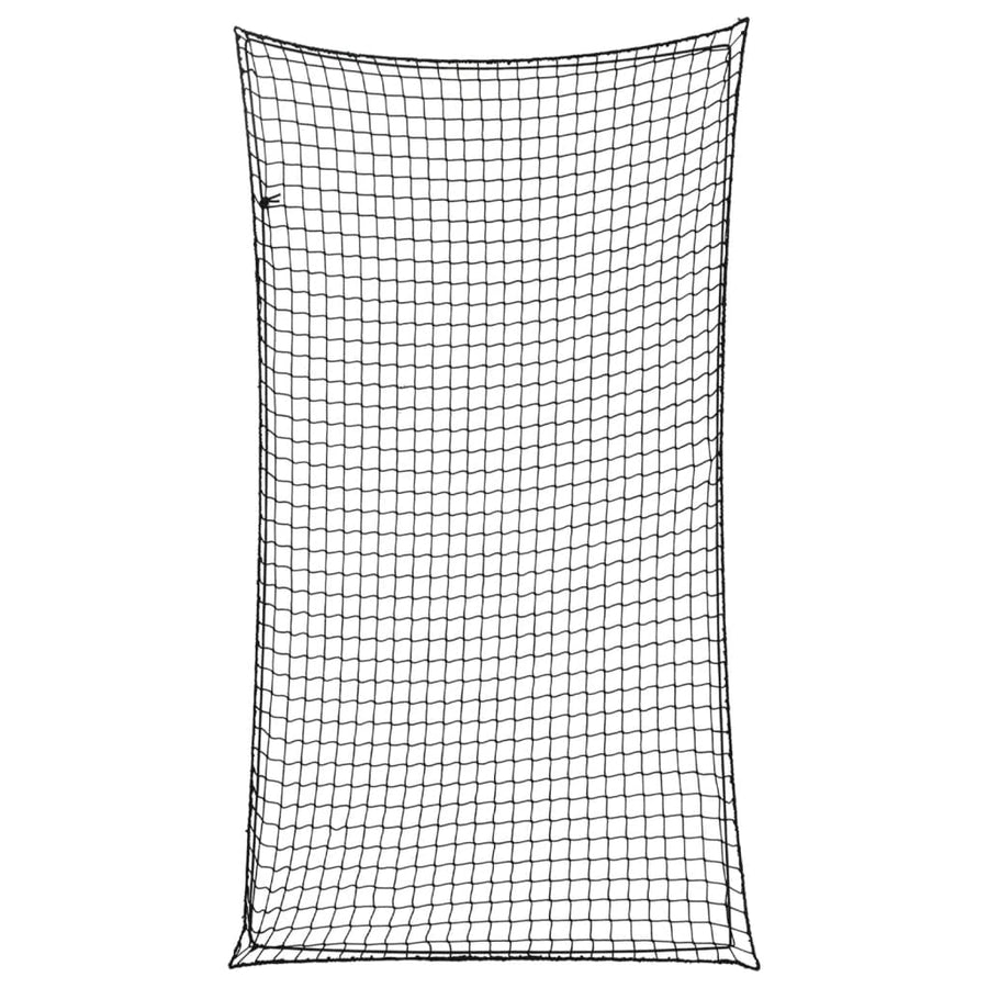 Aanhangwagennet elastisch touw 2,7x1,5 m polypropeen zwart