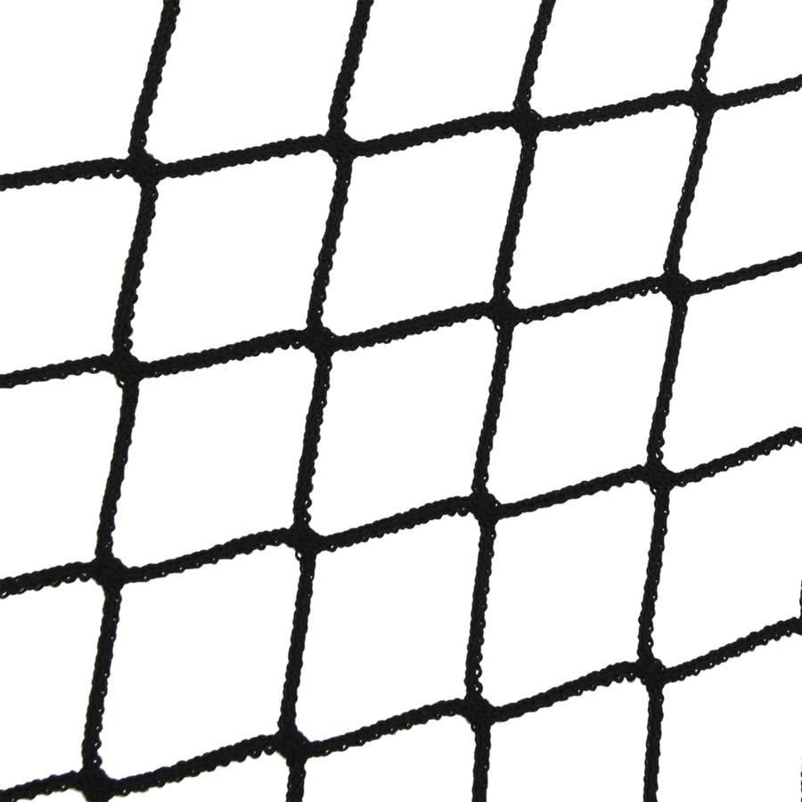 Aanhangwagennet elastisch touw 2,7x1,5 m polypropeen zwart