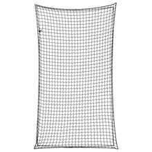 Aanhangwagennet elastisch touw 3,5x2 m polypropeen zwart