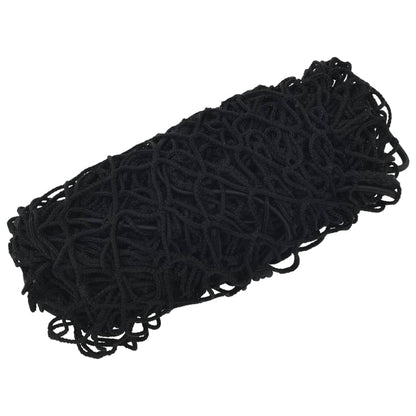 Aanhangwagennet elastisch touw 4x2 m polypropeen zwart