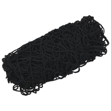 Aanhangwagennet elastisch touw 3x3 m polypropeen zwart