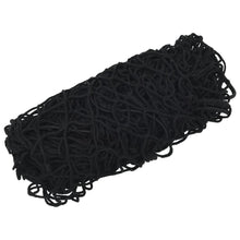 Aanhangwagennet elastisch touw 4x3 m polypropeen zwart