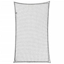 Aanhangwagennet Elastisch Touw Polypropeen 1 5 x 3 m Zwart