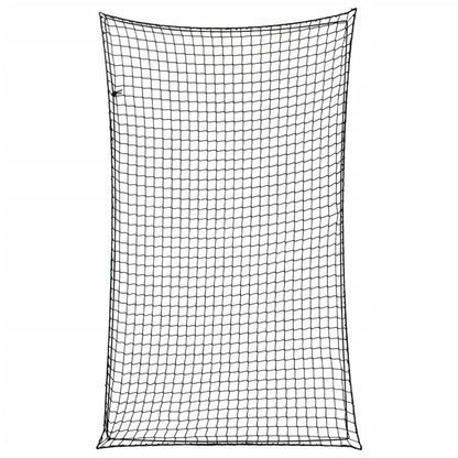 Aanhangwagennet Elastisch Touw Polypropeen 1 5 x 3 m Zwart
