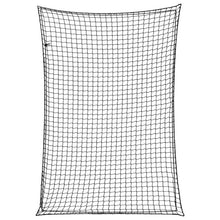 Aanhangwagennet elastisch touw 5x3,5 m polypropeen zwart