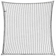 Aanhangwagennet Elastisch Touw Polypropeen 1 4 x 4 m Zwart