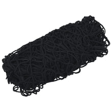 Aanhangwagennet Elastisch Touw Polypropeen 1 4 x 4 m Zwart