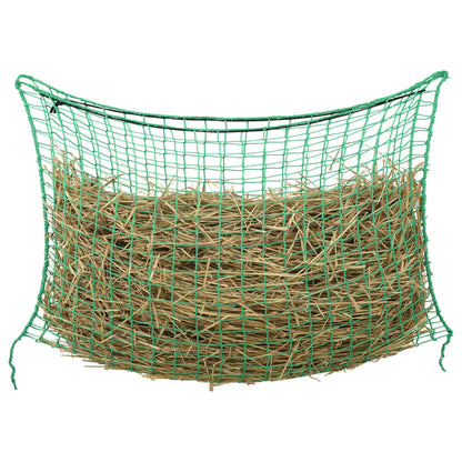 Hooinetten 2 st 90x60 cm rechthoekig polypropeen groen