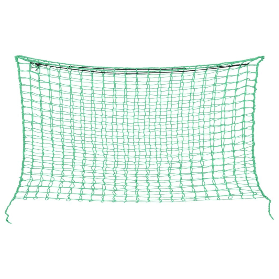 Hooinetten 2 st 200x120 cm rechthoekig polypropeen groen