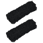Hay nets 2 pcs 100x90 cm rectangular polypropylene black