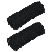 Hay nets 2 pcs 75x50 cm round polypropylene black
