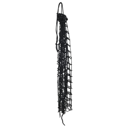Hooinetten 2 st 75x50 cm rechthoekig polypropeen zwart