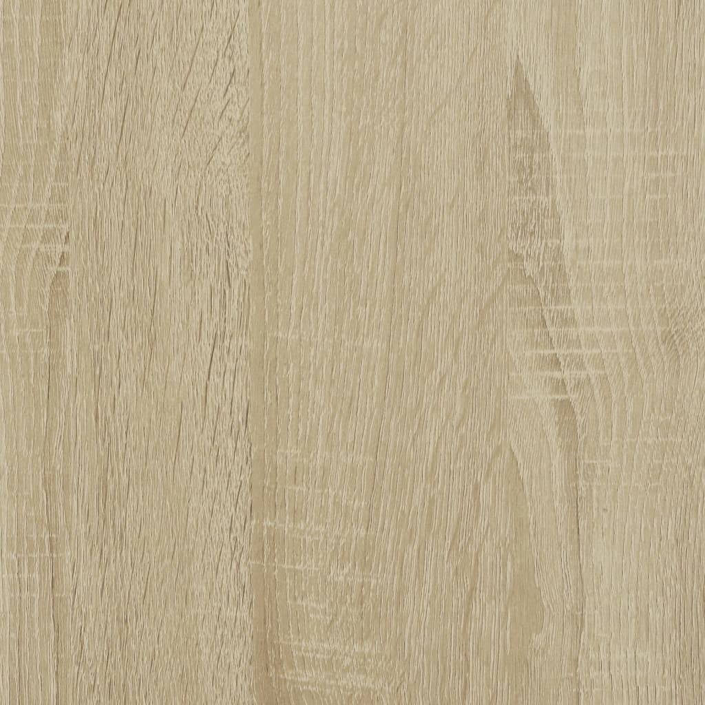 Boekenkast 70x36x189 cm bewerkt hout sonoma eikenkleurig
