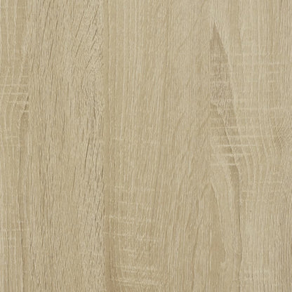 Boekenkast 100x36x189 cm bewerkt hout sonoma eikenkleurig