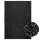 Rug ZIZUR indoor and outdoor 160x230cm jute look anthracite