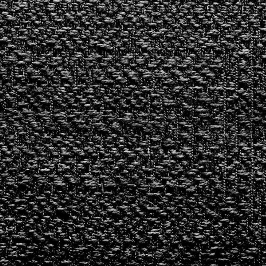 Vloerkleed ZIZUR binnen en buiten 160x230cm jute look antraciet