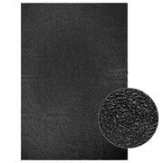 Vloerkleed 200x290 cm jute look antraciet