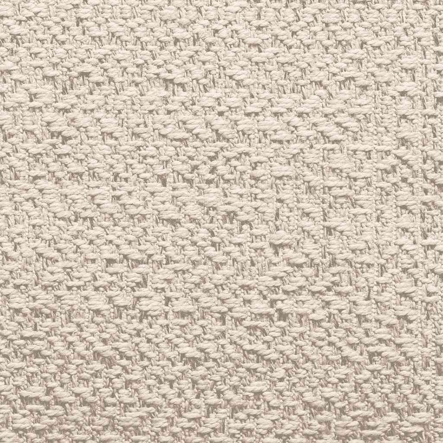 Vloerkleed ZIZUR room binnen en buiten 200x200 cm jute look