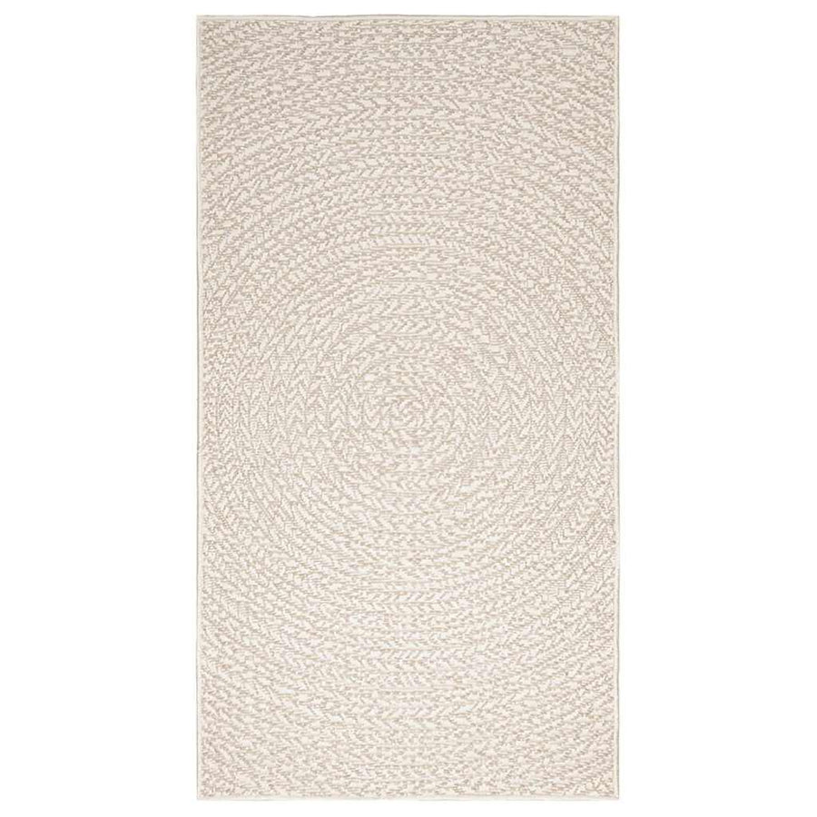 Vloerkleed ZIZUR room binnen en buiten 80x150 cm jute look