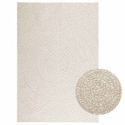Vloerkleed 120x170 cm jute look binnen buiten