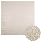 Vloerkleed 240x240 cm polypropyleen crème jute look