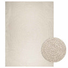 Vloerkleed 240x340 cm jute look binnen buiten