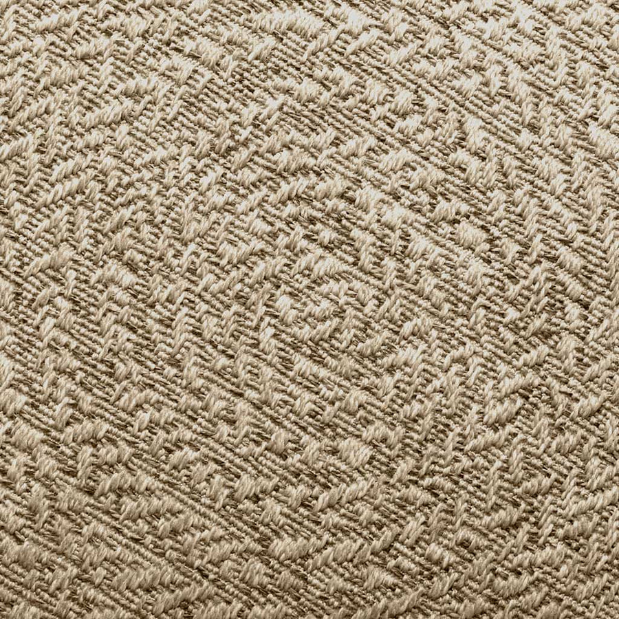 Vloerkleed ZIZUR beige binnen en buiten 120x170 cm jute look
