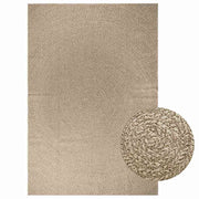 Vloerkleed 200x290 cm beige binnen en buiten polypropeen