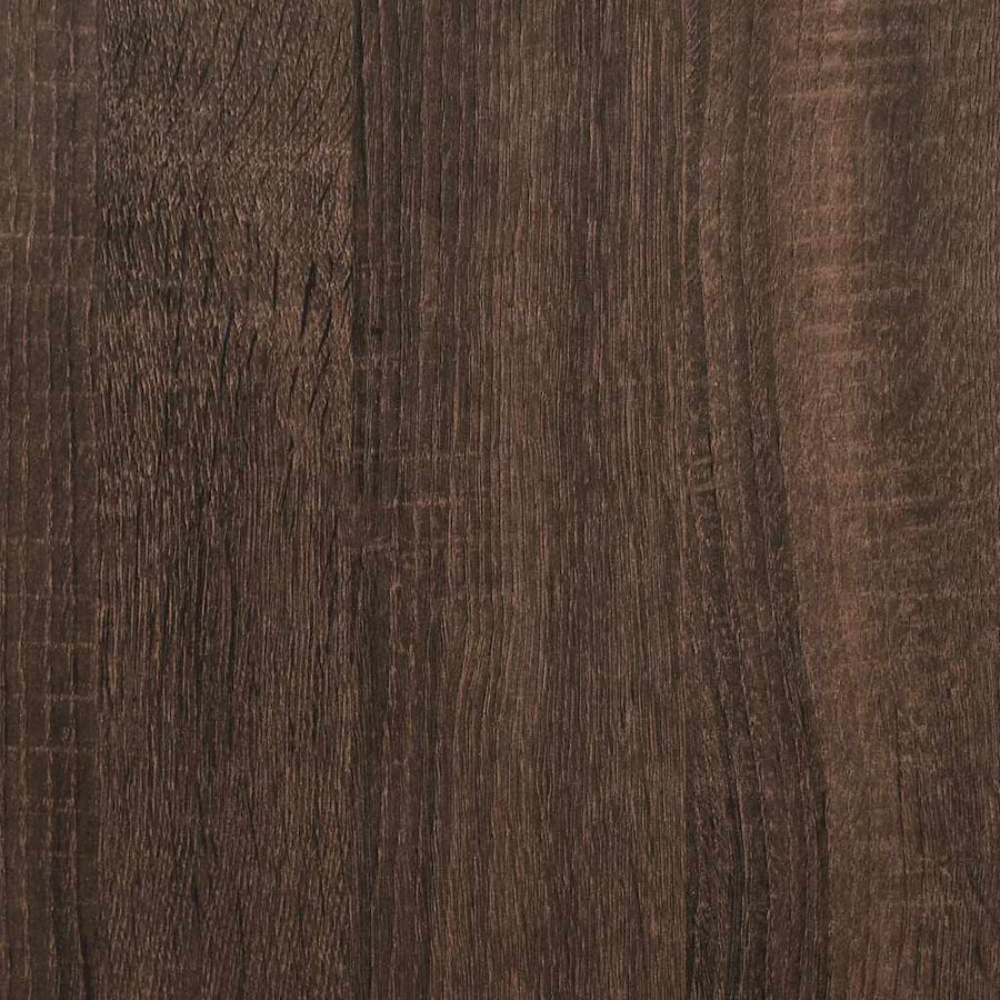 Nachtkastjes 2st wandgemonteerd 40x31x39,5cm bruin eikenkleurig