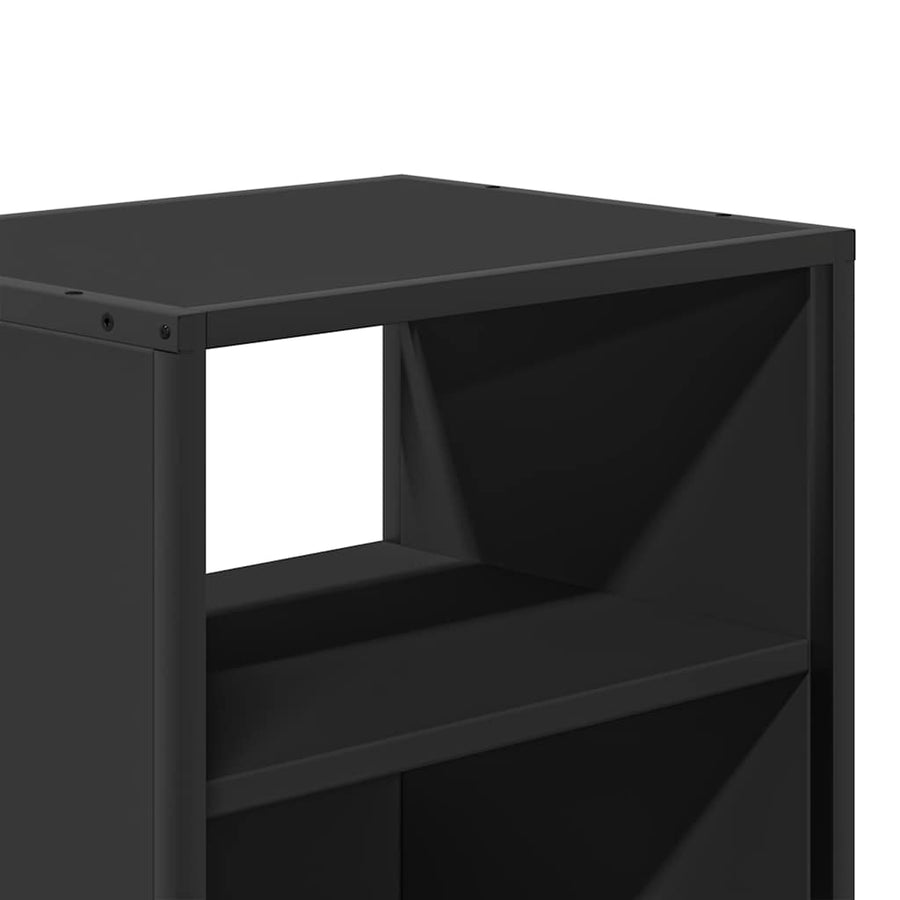 Nachtkastjes wandgemonteerd 2 st 40x31x39,5 cm zwart