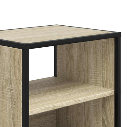 Nachtkastjes 2 st wandgemonteerd 40x31x39,5cm sonoma eikenkleur