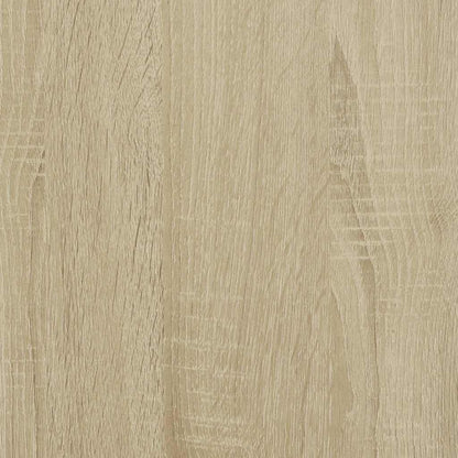 Opbergbox met deksel 60x40x51,5 cm bewerkt hout sonoma eiken