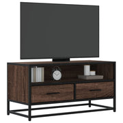 Tv-meubel 80x34,5x40 cm bewerkt hout metaal