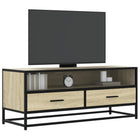 Tv-meubel 100x34,5x40 cm bewerkt hout metaal
