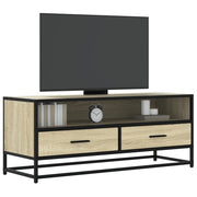 Tv-meubel 100x34,5x40 cm bewerkt hout metaal