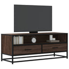 Tv-meubel 100x34,5x40 cm bewerkt hout metaal