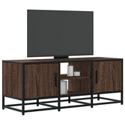 Tv-meubel 100x35x41 cm bewerkt hout metaal