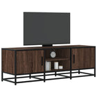 Tv-meubel 120x35x41 cm bewerkt hout metaal