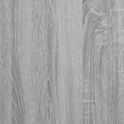 Tv-meubel 160x35x41 cm bewerkt hout metaal grijs sonoma eiken