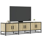 Tv-meubel 150x35x41 cm bewerkt hout metaal