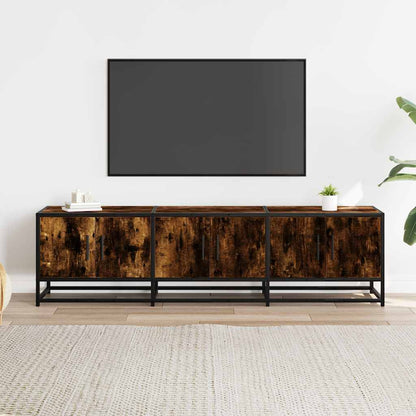Tv-Meubel 150X35X41 Cm Bewerkt Hout Metaal Kleurig 150 cm