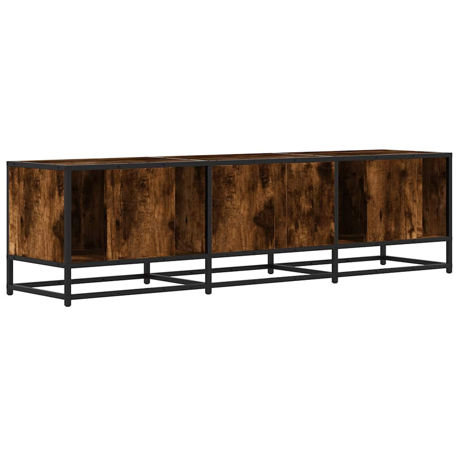 Tv-Meubel 150X35X41 Cm Bewerkt Hout Metaal Kleurig 150 cm